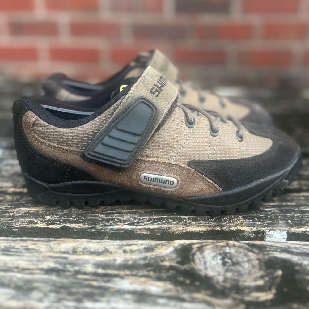 Shimano SH-M 038W Unisex Lace Up Mountain Bike Shoes Men Sz 6 Women Sz 8 G3